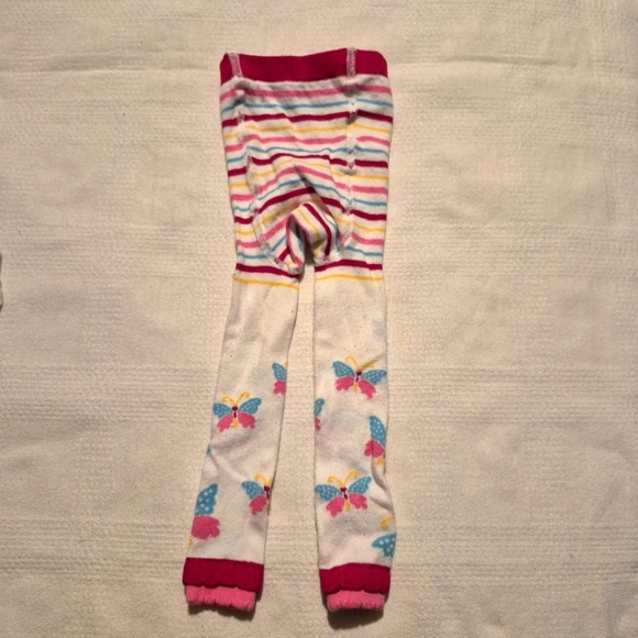 Hanna Andersson girls size 80 or 18-24 m footless tights, GUC for wash wear - Picture 3 of 6